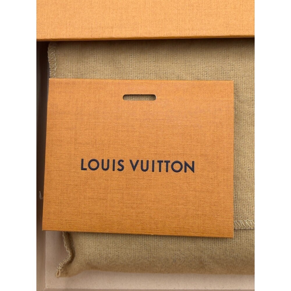 Louis Vuitton Monogram Zippy Organizer Wallet Women's Blue Ostrich Leather - Picture 6 of 15
